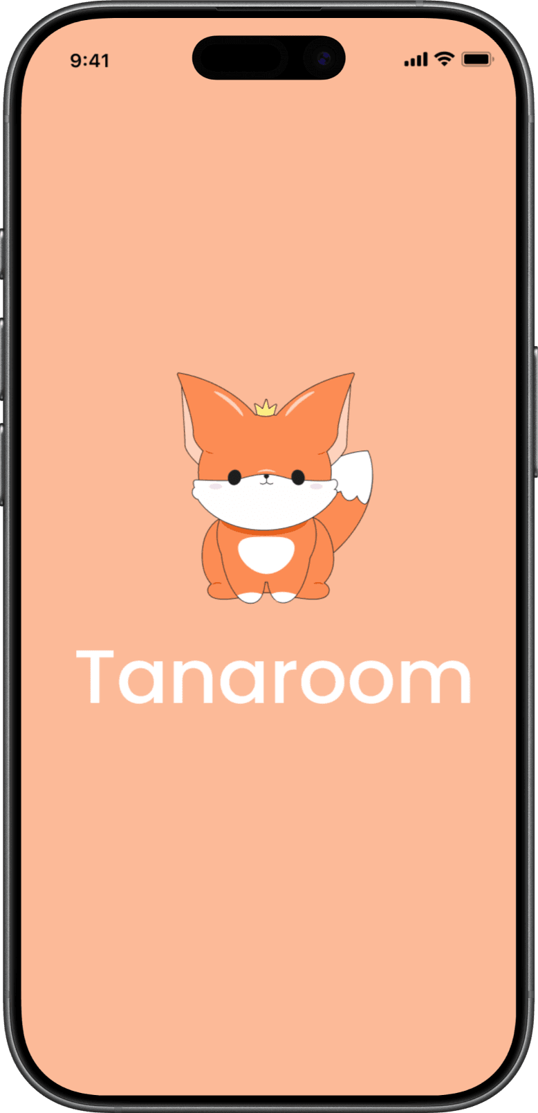 Tanaroom app on a phone screen